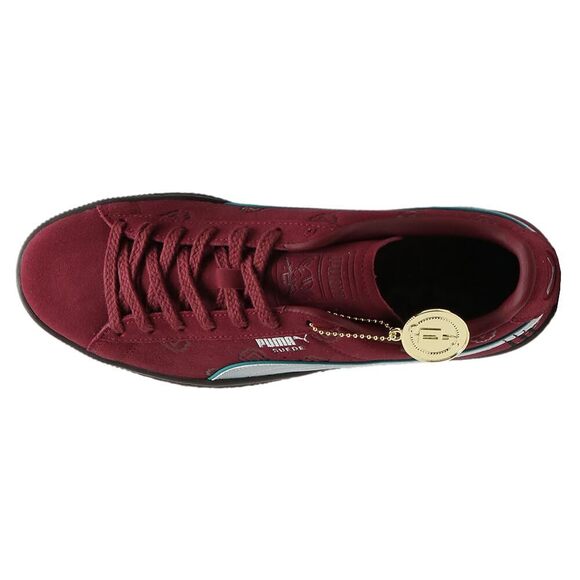 Puma Men Suede Red Haired Shanks Sneakers 9 Medium